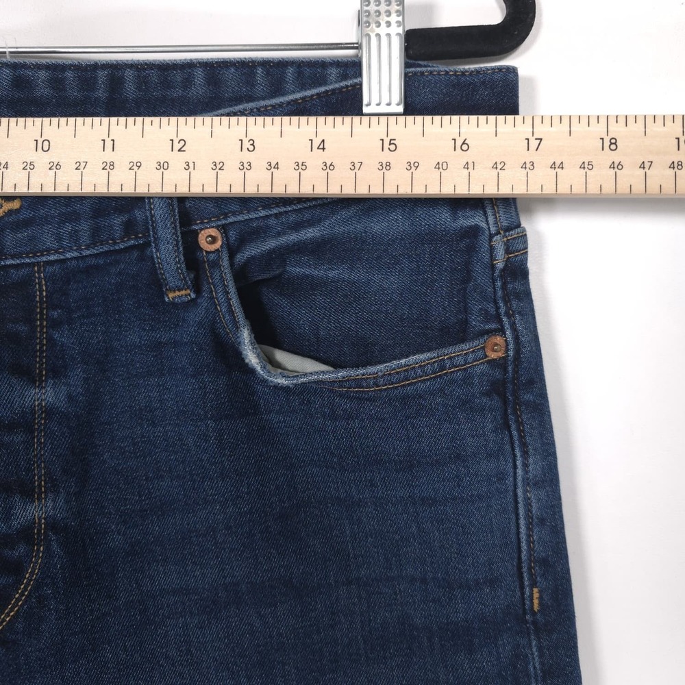 BUCK MASON Mens Jeans COWBOY GUARANTEE 33X32 Button Fly Maverick Slim USA MADE - Picture 8 of 15